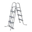Kép 2/8 - Bestway Polinézia fa hatású fémvázas medence szett 366 x 100 cm (FFA 636)