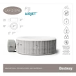 Kép 2/10 - Bestway Lay-Z-Spa Fiji AirJet masszázsmedence 180 cm x 66 cm