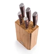 Kép 3/9 - G21 Gourmet Nature 5 db-os késkészlet - bambusz tartóval
 (6002218)