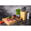 Kép 11/14 - Késkészlet G21 Gourmet Premium 5 db bambusz késtartóban + csiszolókő (6002299)
