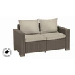 Kép 4/6 - Keter California kerti bútor szett 2+2+2 cappuccino (610049)