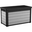 Kép 1/3 - Keter Denali DuoTech 380L kerti box szürke (610050)