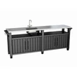 Kép 4/6 - Keter UNITY Chef 415 L grafit grillasztal (610248)