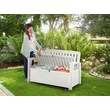 Kép 4/5 - Keter Patio Bench kerti pad, fehér (610644)