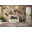 Kép 5/5 - Keter Patio Bench kerti pad, fehér (610644)