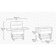 Kép 8/8 - Keter Patio Cooler kerti asztal, szürke  (610645)
