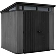 Kép 1/6 - Kerti ház Keter PENT Signature 7 x7 Vertical szürke, padlóval (610675)