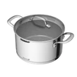 Kép 4/17 - G21 Gourmet Miracle edénykészlet, egy serpenyővel több, 11 darabos, rozsdamentes acél/greblon (6352111)