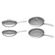 Kép 8/17 - G21 Gourmet Miracle edénykészlet szűrővel, 4 darabos, rozsdamentes acél/greblon (6352113)