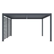 Kép 2/5 - G21 fix lamellás oldalfal 3,7x2,2 m pergola Austinhoz (63900804)