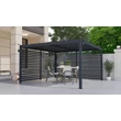 Kép 4/5 - G21 fix lamellás oldalfal 3,7x2,2 m pergola Austinhoz (63900804)