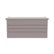 Kép 2/6 - Kerti láda G21 Denver 400 L, szürke fém (63900843)