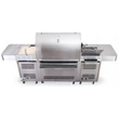 Kép 8/18 - G21 Nevada BBQ konyha Premium Line gázgrill, 8 égőfej + ajándék nyomáscsökkentő (6390340)