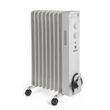Kép 1/10 - G21 Merapi olajradiátor fehér, 9 elem, 2000 W (777061)