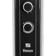 Kép 5/9 - G21 Vesuv olajradiátor fehér, 9 elem, 2000 W (777063)