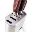 Kép 5/6 - G21 Gourmet Steely 5 db-os kés szett + rozsdamentes acél tartóval 60022164