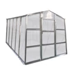Kép 1/5 - Üvegház G21 GZ 59 - 251 x 311 cm, galvanizált, alapzattal
