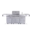 Kép 1/14 - G21 Arizona BBQ Premium Line gázgrill, 6 égőfej + nyomáscsökkentő (6390330)