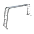 Kép 3/6 - G21 GA-SZ-4x4-4,6M multifunkciós alumínium létra + dobogó (6390463)