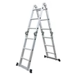 Kép 2/6 - G21 GA-SZ-4x3-3,7M többfunkciós ALUMINIUM létra + dobogó (6390467)