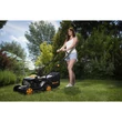 Kép 2/3 - Riwall PRO RPM 4032 P - nem önjáró benzinmotoros fűnyíró 2 az 1-ben(39112529914)