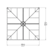 Kép 8/12 - Palram Palermo 3600 kerti pavilon 8
