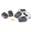 Kép 8/8 - Riwall PRO RALM 3820 set - akkus fűnyíró 20V s szénkefe nélküli motorral (2 db 4Ah akkuval és töltővel)(AM18E2001003B)