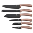 Kép 1/4 - BerlingerHaus 6 részes késkészlet Metallic Line Rose Gold Edition (BH/2543N)