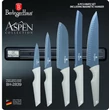 Kép 2/3 - BerlingerHaus 6 részes késkészlet mágneses akasztóval Aspen Collection (BH/2839)