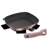 Kép 1/2 - BerlingerHaus Grill serpenyő levehető nyéllel (28 cm) I-Rose Collection (BH/6086)