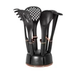 Kép 1/9 - BerlingerHaus 7 részes konyhai eszközkészlet állvánnyal Black Rose Collection (BH/6209AN)