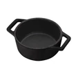 Kép 2/4 - BerlingerHaus Mini öntöttvas fazék (12 cm) Black Rose Collection (BH/6490)