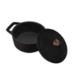 Kép 3/4 - BerlingerHaus Mini öntöttvas fazék (12 cm) Black Rose Collection (BH/6490)