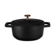 Kép 4/4 - BerlingerHaus Mini öntöttvas fazék (12 cm) Black Rose Collection (BH/6490)