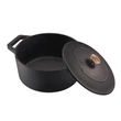Kép 3/4 - BerlingerHaus Öntöttvas lábas (4,35 L) Black Rose Collection (BH/6492)