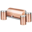 Kép 1/3 - BerlingerHaus Kenyértartó 3 részes tároló szettel Metallic Line Rose Gold Edition (BH/6730)