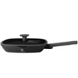 Kép 3/4 - BerlingerHaus Grill serpenyő fedővel (28 cm) Antracit Collection (BH/8127)