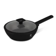 Kép 1/2 - BerlingerHaus Mély serpenyő fedővel (24 cm) Matte Black Collection (BH/8179)