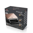 Kép 2/4 - BerlingerHaus 3 az 1-ben cserélhető betétes szendvics-, grill- és gofrisütő (900 W) Metallic Line Rose Gold Edition (BH/9453)