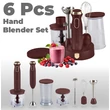Kép 2/6 - BerlingerHaus 6 részes botmixer szett (800 W) Leonardo Collection (BH/9563)