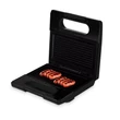 Kép 3/5 - BerlingerHaus 3 az 1-ben cserélhető betétes szendvics-, grill- és gofrisütő (780 W) Matte Black Collection (BH/9638)