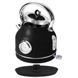 Kép 3/5 - BerlingerHaus Elektromos, hőfok kijelzővel ellátott vízforraló (2200 W) Matte Black Collection (BH/9640)
