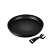 Kép 2/2 - BerlingerHaus Öntöttvas kerek grill sütőlap levehető nyéllel (21 cm) Black Silver Collection (LP-BH-189)