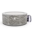 Kép 1/8 - Avenli Nice barna rattan mintás felfújható jakuzzi, 175 × 70 cm(17283EUV31)