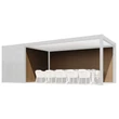 Kép 1/5 -  Rojaplast WPC Prestige WPC fali panel alumínium keretben kocsibeálló - pergolához - 3 méteres ( kiegészítő ) (3255)