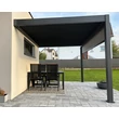 Kép 2/10 - Rojaplast intro plus bioklimatikus pergola falhoz 4X3 M - szürke, RAL 7016  (4322)