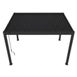 Kép 2/10 - Rojaplast intro neo bioklimatikus pergola 4X3 M - szürke, RAL 7016  (4343)