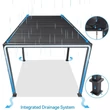 Kép 3/10 - Rojaplast intro neo bioklimatikus pergola 4X3 M - szürke, RAL 7016  (4343)
