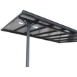 Kép 3/9 - Rojaplast Bruce F alumínium pergola, szürke polikarbonáttal, 436x305cm  (B436-1)