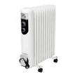 Kép 1/3 - Home FKOS 11 M elektromos olajradiátor, 800W/1200W/2000W, 11 tagú, fehér